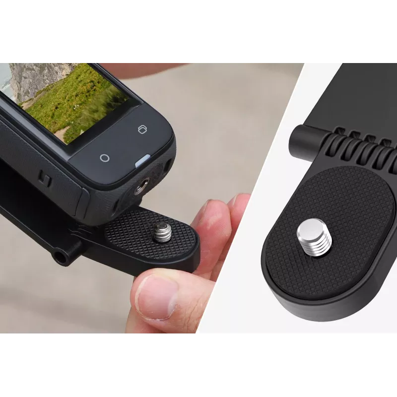 SUNNYLIFE Magnetic Mount Plate für Insta360 X4/X3, DJI Action 3/4, GoPro Hero Serie - Schwarz