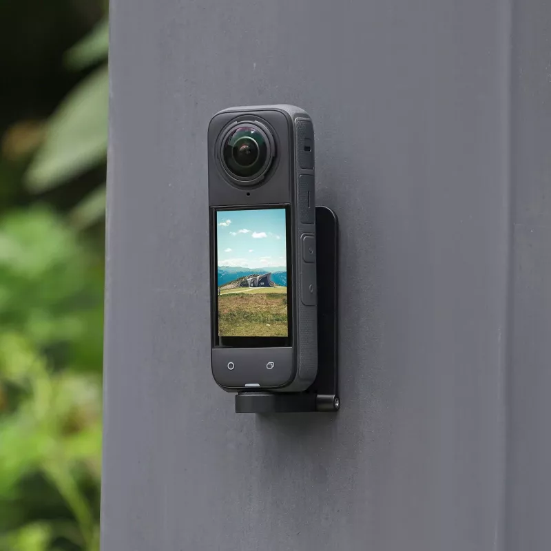 SUNNYLIFE Magnetic Mount Plate für Insta360 X4/X3, DJI Action 3/4, GoPro Hero Serie - Schwarz