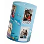 LOVEINSTANT Foldable Cube Photo Frame für 24 Instax Mini Prints - Sea Blue