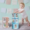 LOVEINSTANT Foldable Cube Photo Frame für 24 Instax Mini Prints - Sea Blue