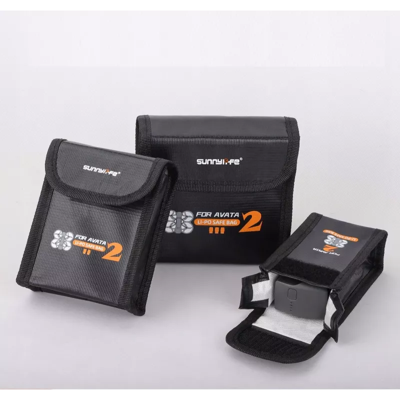 Sunnylife feuerfeste Tasche für 3x DJI Avata 2 Akkus AT2-DC783-3