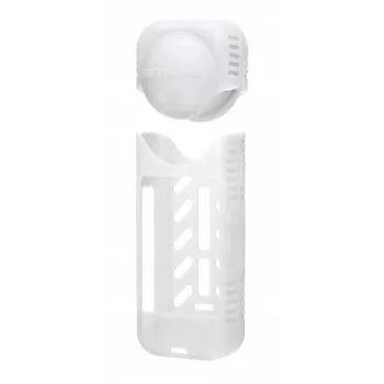 SUNNYLIFE Silikon-Objektivdeckel und Case-Set für Insta360 X4 - Weiß