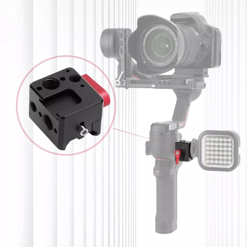 SUNNYLIFE Mount Adapter 1/4 inch 3/8 inch ISO für DJI Ronin RS3 / RS3 Pro / RS2 / RSC2