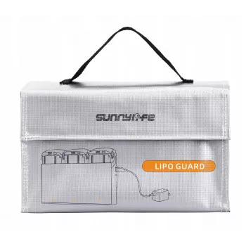 SUNNYLIFE Hartschalenkoffer für 3x Drohnenakkus und Ladegerät kompatibel mit DJI Mini 4K, Air 3, Avata 2, DC830-S