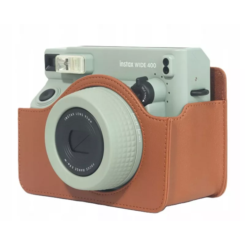 LOVEINSTANT Schutzhülle für Fujifilm Instax Wide 400 - Braun