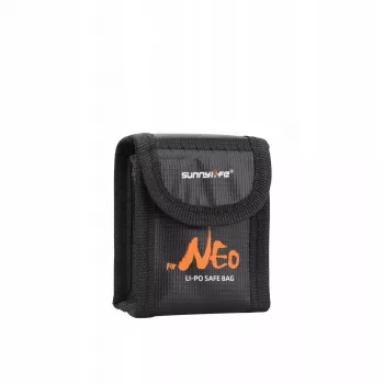 SUNNYLIFE Feuerfeste Tasche für 2 DJI Neo / Neo 2 Akkus