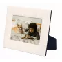 Stehender Bilderrahmen für 10x15 cm Foto Ecru Beige Hochformat Querformat Loveinstant