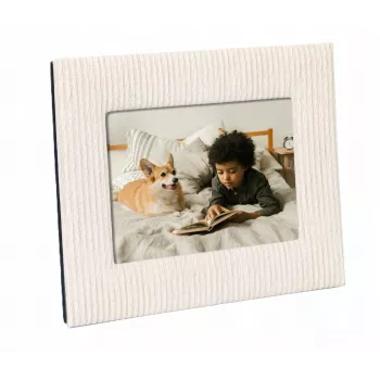 Stehender Bilderrahmen für 10x15 cm Foto Ecru Beige Hochformat Querformat Loveinstant