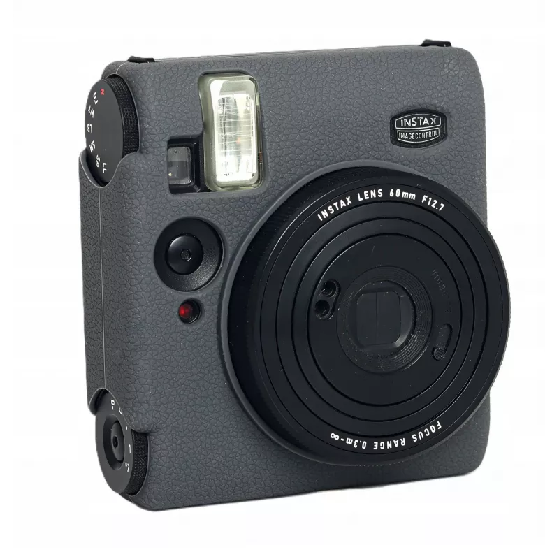 LOVEINSTANT Silikon-Schutzhülle für Fujifilm Instax Mini 99 - Grau