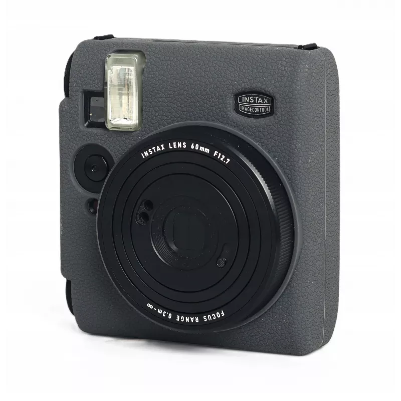 LOVEINSTANT Silikon-Schutzhülle für Fujifilm Instax Mini 99 - Grau