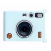 LOVEINSTANT Silikon-Schutzhülle für Fujifilm Instax Mini Evo Kamera - Blau