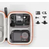 SUNNYLIFE Protective Carrying Case für DJI Osmo Action 3, 4, 5 Pro - Harte EVA-Schale, stoßfest, schwarz
