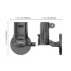 PULUZ Magnetic Action Camera Mount für GoPro DJI Osmo Pocket 3 PU724B