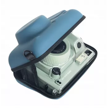 LOVEINSTANT Hartschalen-Schutzhülle für Fujifilm Instax Wide 400 Kamera - Blau