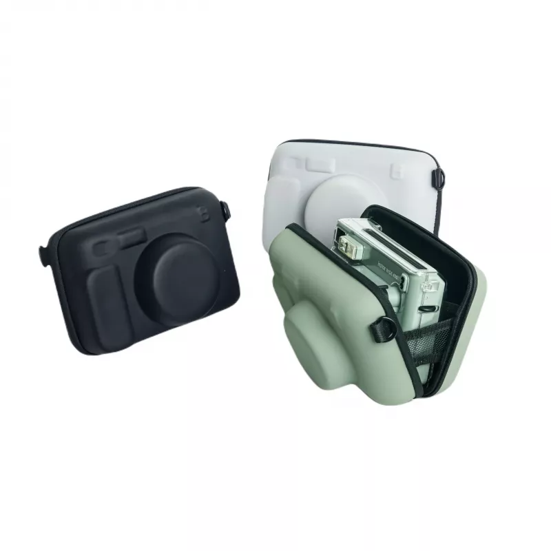 LOVEINSTANT Hartschalen-Schutzhülle für Fujifilm Instax Wide 400 Kamera - Schwarz