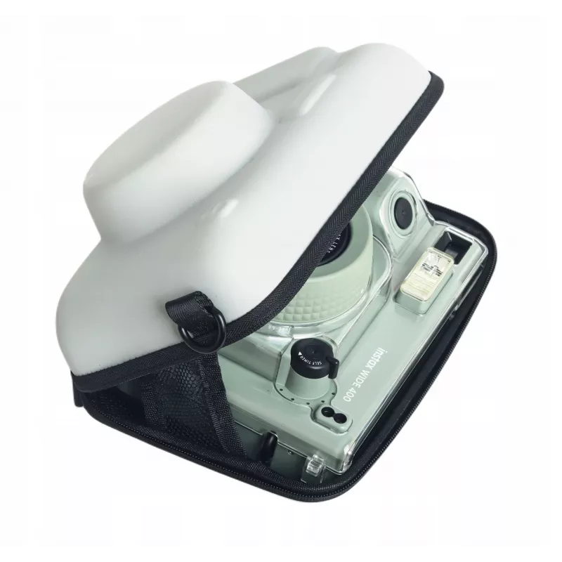 LOVEINSTANT Hartschalen-Schutzhülle für Fujifilm Instax Wide 400 Kamera - Grau