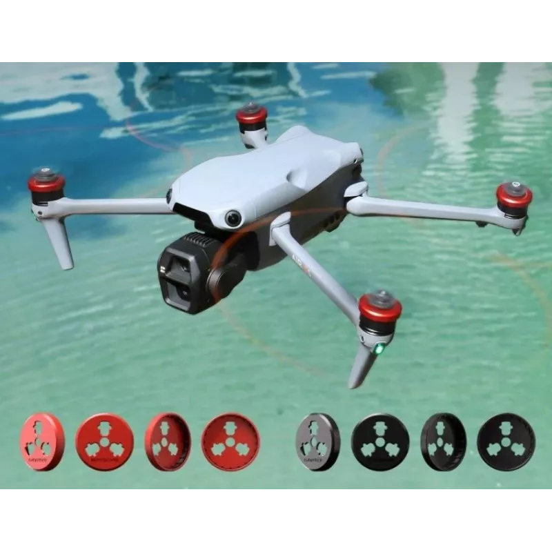 SUNNYLIFE 4x Motor-Schutzkappen für DJI Air 3s / 3 / Mavic 3 / MD912