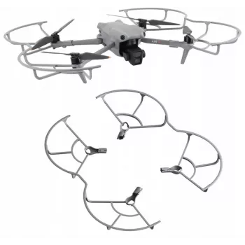 SUNNYLIFE Propeller Guard Protection Set für DJI Air 3 / Air 3S - 4er-Pack Dunkelgrau