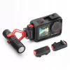 SUNNYLIFE Adapterhalterung für DJI Osmo Action 5 Pro / 5 / 4 / 3 - ISO-Hot-Shoe - Schwarz