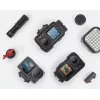 SUNNYLIFE Adapterhalterung für DJI Osmo Action 5 Pro / 5 / 4 / 3 - ISO-Hot-Shoe - Schwarz