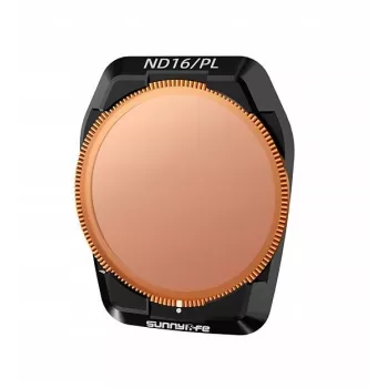 SUNNYLIFE Hybrid Filter 2in1 Polarizing PL + Gray ND16 für DJI Air 3S / 3 + Case Fi923-16p