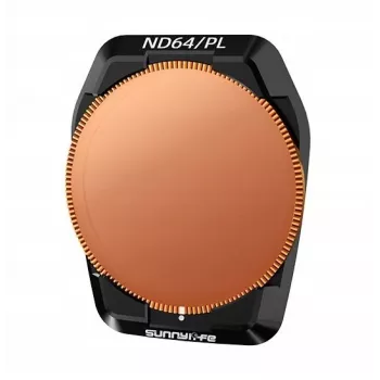 SUNNYLIFE Hybrid 2in1 Polarizing PL + Gray ND64 Filter für DJI Air 3S / 3 + Case Fi923-64p