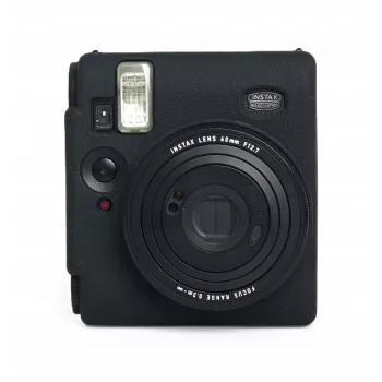 LOVEINSTANT Silikon-Schutzhülle für Fujifilm Instax Mini 99 Kamera - Schwarz