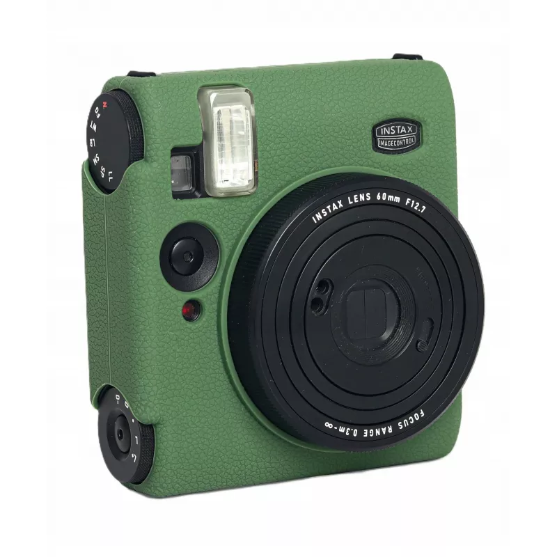 LOVEINSTANT Silikon-Schutzhülle für Fujifilm Instax Mini 99 - Grün