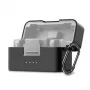 PULUZ Silikon-Schutzhülle für DJI Mic Mini Ladecase - Schwarz