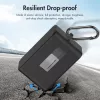 PULUZ Silikon-Schutzhülle für DJI Mic Mini Ladecase - Schwarz