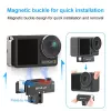 PULUZ 1/4 inch auf GoPro-Halterungsadapter für DJI Osmo Action 5 Pro / 4 / 3 - Schwarz