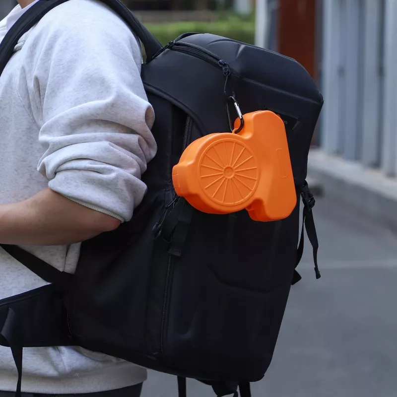 SUNNYLIFE Hard Case Tragetasche für DJI Flip Drohne mit Gurt - Orange / FP-SN953-C