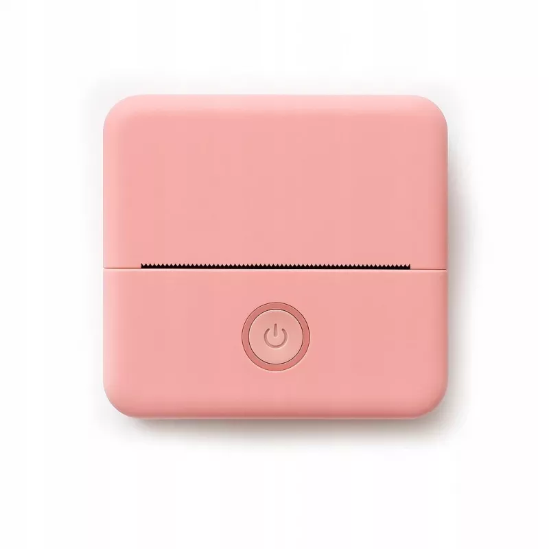 LOVEINSTANT X6 Bluetooth Thermodrucker für Fotos, Aufkleber, Notizen, Etiketten, Pink