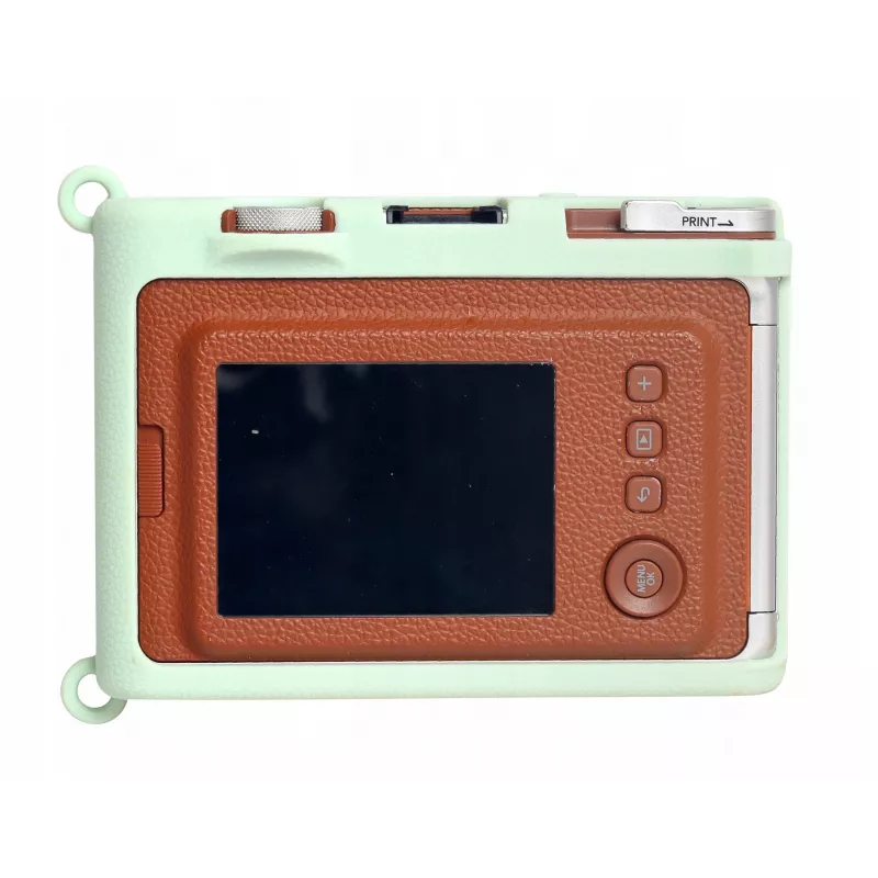 LOVEINSTANT Silikonhülle für Fujifilm Instax Mini Evo - Grün
