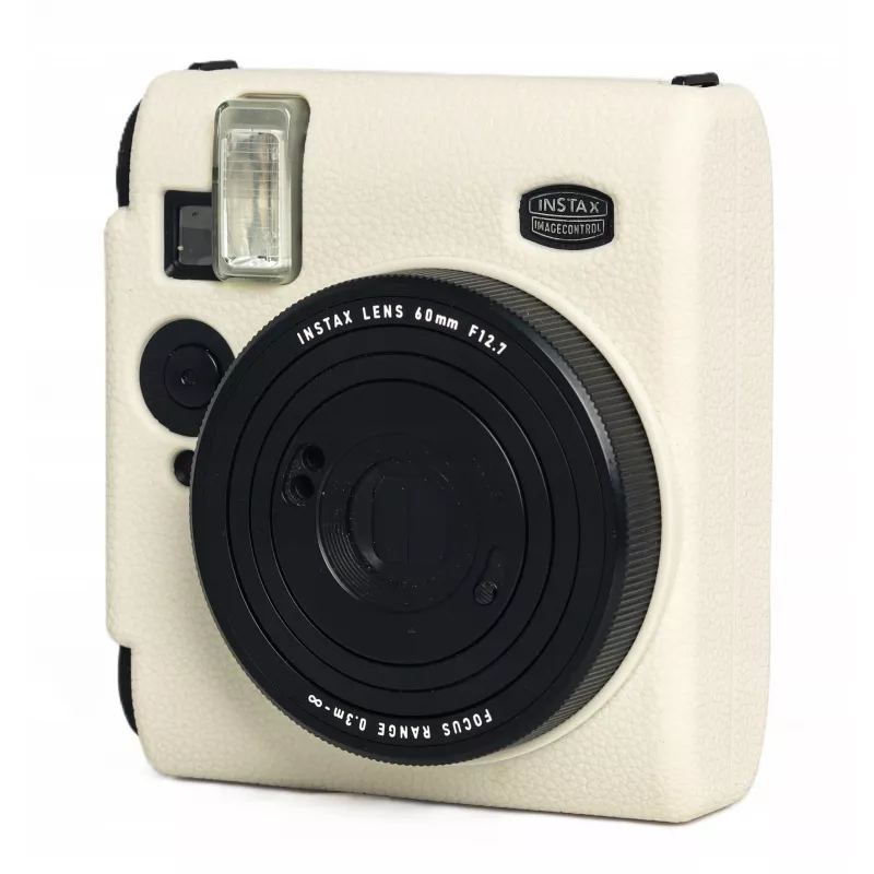 LOVEINSTANT Silikon-Schutzhülle für Fujifilm Instax Mini 99 - Weiß