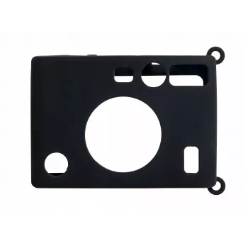 LOVEINSTANT Silikonhülle für Fujifilm Instax Mini Evo - Schwarz