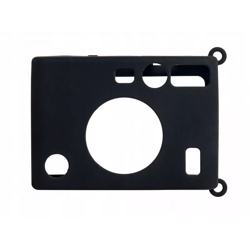 LOVEINSTANT Silikonhülle für Fujifilm Instax Mini Evo - Schwarz