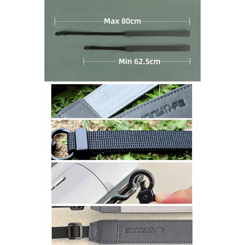 SUNNYLIFE Halsband-Schlaufenhalterung für DJI RC Plus 2 / RC Plus / GS998 Fernbedienung