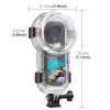 PULUZ Wasserdichtes Unterwasser-Gehäuse bis 60m für Insta360 X5 / X 5 / Pu756t