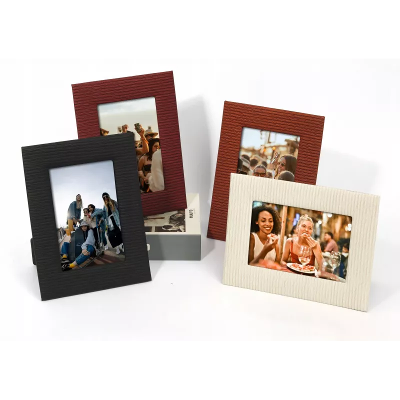Loveinstant Tischrahmen für 10x15 cm Foto, Schwarz, Hoch-/Querformat