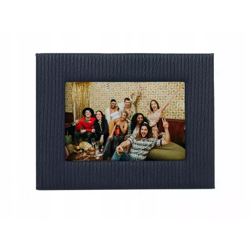 Loveinstant Tischrahmen für 10x15 cm Foto, Schwarz, Hoch-/Querformat