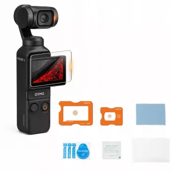 SUNNYLIFE Screen & Lens Protector Set mit AR-Beschichtung für DJI Osmo Pocket 3 - Gehärtetes Glas 9H