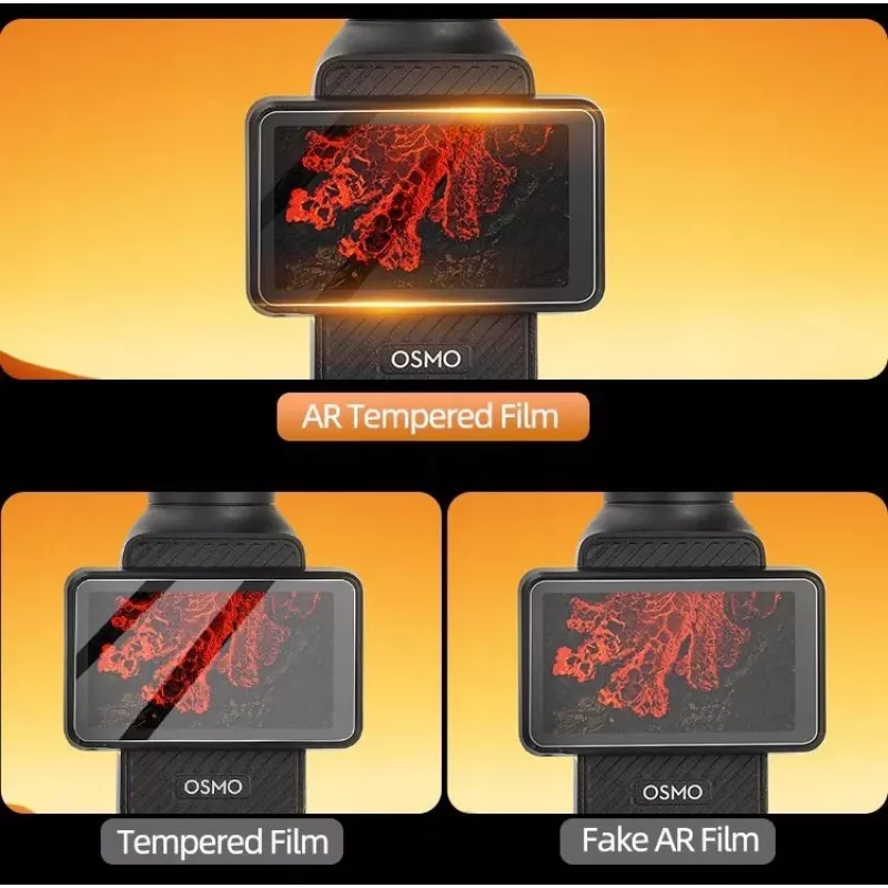 SUNNYLIFE Screen & Lens Protector Set mit AR-Beschichtung für DJI Osmo Pocket 3 - Gehärtetes Glas 9H