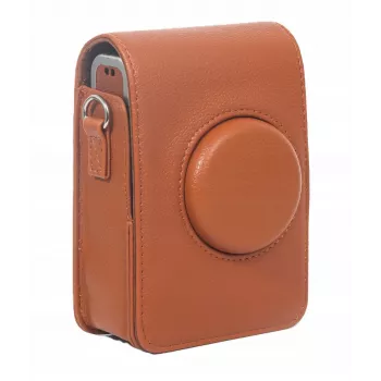 LOVEINSTANT Schutzhülle für Fujifilm Instax Mini Evo - Braun (Vertikal)