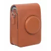 LOVEINSTANT Schutzhülle für Fujifilm Instax Mini Evo - Braun (Vertikal)