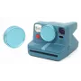 LOVEINSTANT Schutzobjektivdeckel aus Aluminium für Polaroid Now Now+ Blau