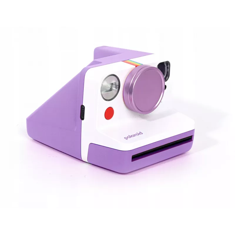 LOVEINSTANT Aluminum Lens Cap for Polaroid Now / Now+ - Purple