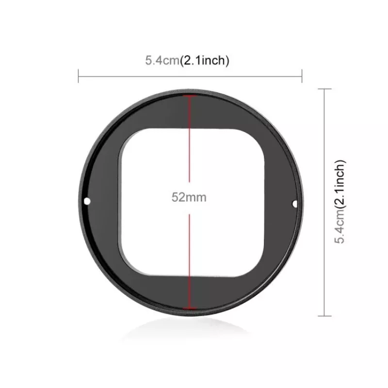 PULUZ 3-in-1 UV Filter Adapter Kit 52mm Lens Cap für Insta360 Ace Pro 2 / PU770B