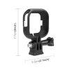 PULUZ Rahmenhalterung Schutzhülle für Insta360 GO Ultra, 1/4 inch Stativbefestigung, Schwarz