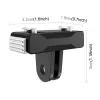PULUZ Magnetic Quick Release Mount für Insta360 X5 / X4 Air / Ace Pro 2 / PU771B